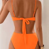 Manon | Tummy Control Bikini Set with Gold Detail