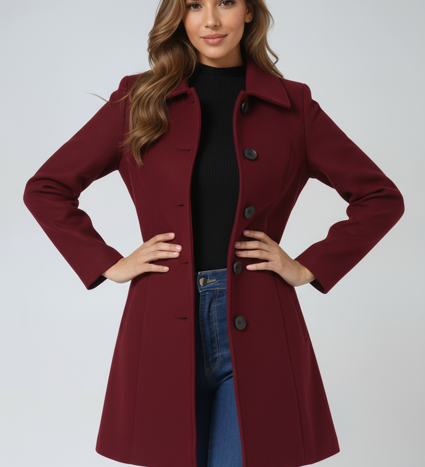 Josephine | Women's Single Breasted Winter Trench Coat