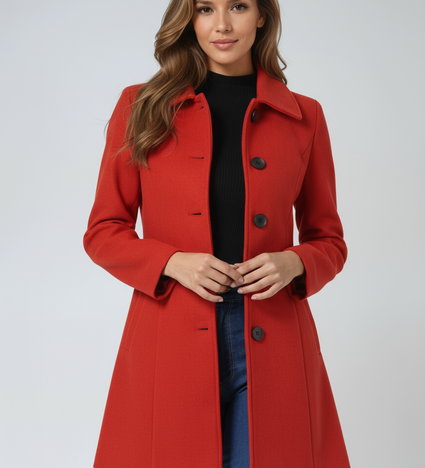 Josephine | Women's Single Breasted Winter Trench Coat