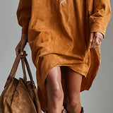 Elodie | V-Neck Long-Sleeved Midi Dress