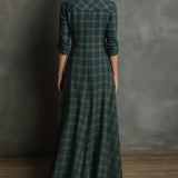 Grace | Single-Breasted Maxi Dress