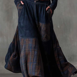 Anna | Suede Maxi Dress