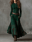 Anna | Suede Maxi Dress - Velvet Haven