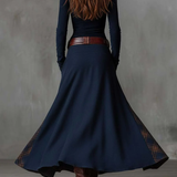 Anna | Suede Maxi Dress