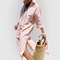 Sophia | Elegant Shirt Dress - Velvet Haven