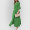 Jada | Linen Maxi Dress - Velvet Haven