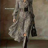 Lizzy | Vintage Rhombus Print Dress