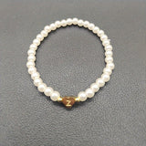 Chic A-Z Heart Initial Bracelet