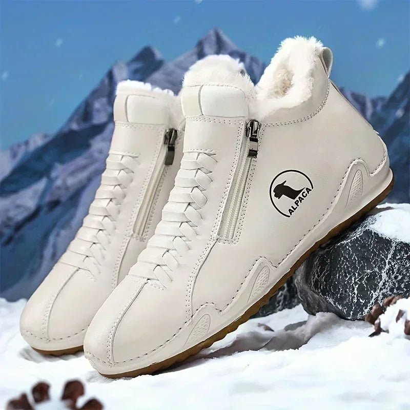 Annegret™ – Elegant Winter Ankle Boots for Exceptional Comfort - Velvet Haven