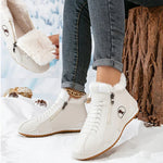 Annegret™ – Elegant Winter Ankle Boots for Exceptional Comfort - Velvet Haven