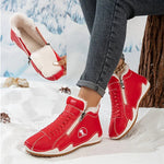 Annegret™ – Elegant Winter Ankle Boots for Exceptional Comfort - Velvet Haven