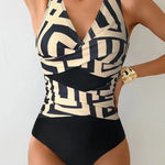 Annelies | Tummy Control Swimsuit with Wrap V-Neckline - Velvet Haven