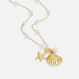 Shell Charm Necklace