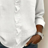 Ivy & Cole | Blouse with Ruffles