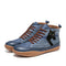 Jenna | Leather Ankle Boots for Cat Lovers - Velvet Haven
