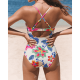 Britt | Boho Plunge Swimsuit - Velvet Haven