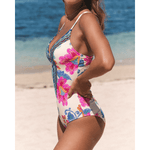Britt | Boho Plunge Swimsuit - Velvet Haven