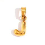 Chic Bubble Letter Necklace