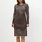 Annika | Long Sleeved Floral Print Dress - Velvet Haven