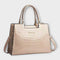 Celeste | Glossy Crocodile Pattern Handbag - Velvet Haven