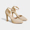 Evette | Leather Heels - Velvet Haven