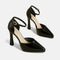 Evette | Leather Heels - Velvet Haven