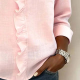 Ivy & Cole | Blouse with Ruffles