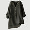 Evie | Comfortable Linen Blouse - Velvet Haven