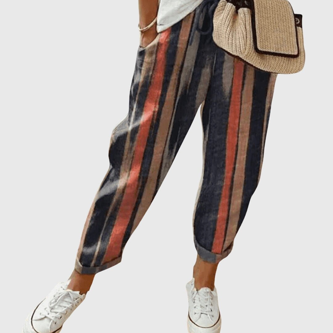 Madeline | Elegant Summer Trousers - Velvet Haven
