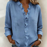 Ivy & Cole | Blouse with Ruffles
