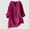 Evie | Comfortable Linen Blouse - Velvet Haven