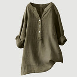Evie | Comfortable Linen Blouse