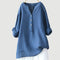 Evie | Comfortable Linen Blouse - Velvet Haven