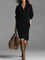 Poppy | Long Sleeve Loose Knit Dress - Velvet Haven
