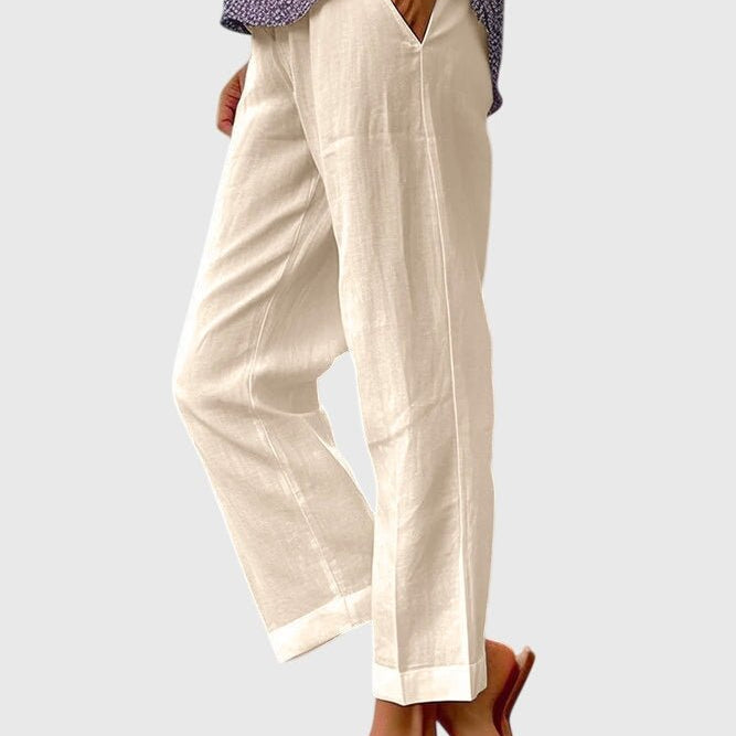 Elaine | Elegant Trousers - Velvet Haven