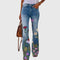 Eliza | Flower Jeans - Velvet Haven