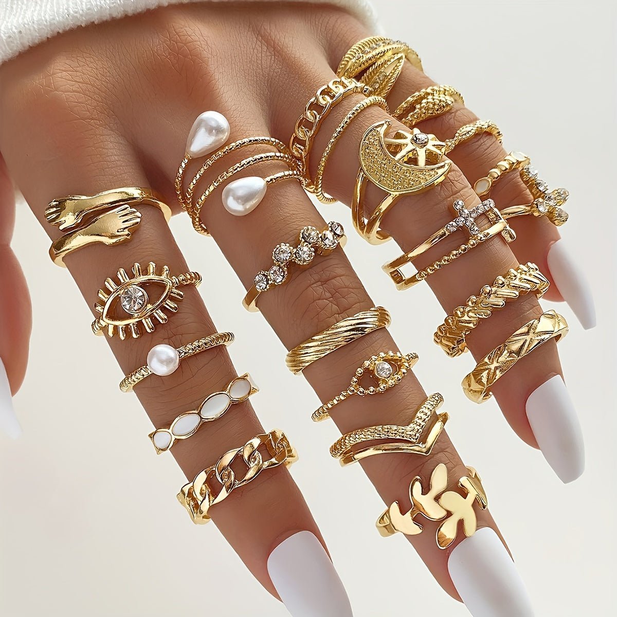 Vintage Mix & Match Ring Set - Velvet Haven