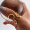 Chic Asymmetrical Wave Ring - Velvet Haven