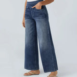 Eva | Comfortable & Stretch High-Waist Trousers