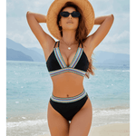 Elske | High-Waisted Boho Bikini Set - Velvet Haven