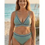Elske | High-Waisted Boho Bikini Set - Velvet Haven