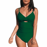 Esmee | Sculpting Open-Back Swimsuit - Velvet Haven