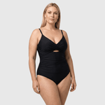 Esmee | Sculpting Open-Back Swimsuit - Velvet Haven