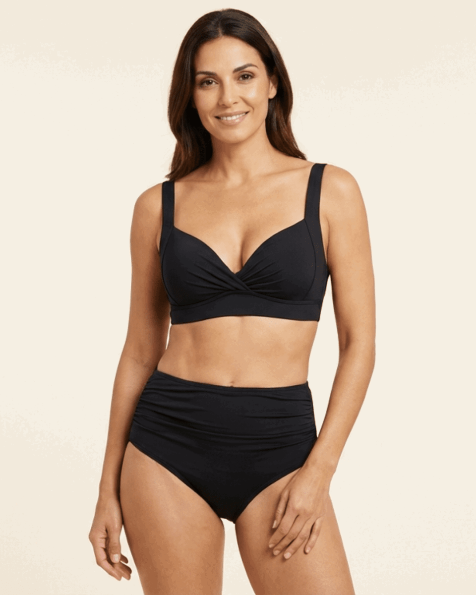 Esther | Sculpting High-Waisted Bikini Set - Velvet Haven