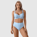 Esther | Sculpting High-Waisted Bikini Set - Velvet Haven