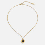 Reversible Heart Necklace