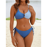 Feline | High-Cut U-Wire Bikini Set - Velvet Haven