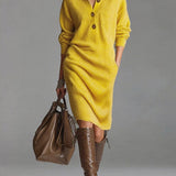 Poppy | Long Sleeve Loose Knit Dress