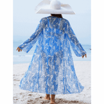 Floor | 3-Piece Floral Bikini Set with Complimentary Cover-Up - Velvet Haven