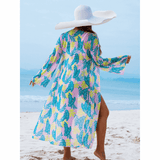 Floor | 3-Piece Floral Bikini Set with Complimentary Cover-Up - Velvet Haven